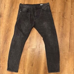 CR7 Christiano Ronaldo Mens Black Jeans 34x32